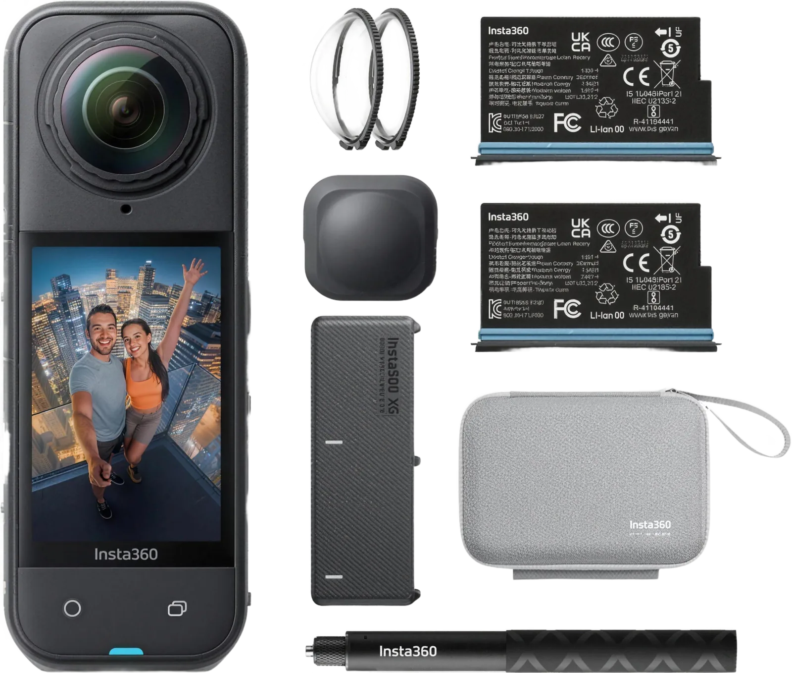 Insta360 X5 360 fokos kamera bérlés — a bérelhető eszköz közelről